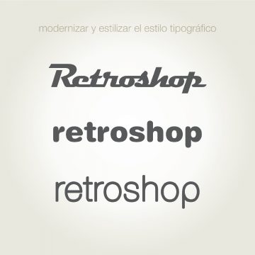 Proceso de diseño de Marca - RetroShop.com.ar