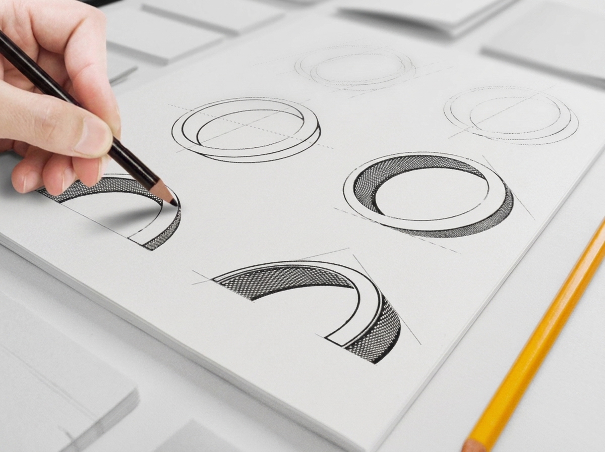 Boceto del isologo Celinski Hnos